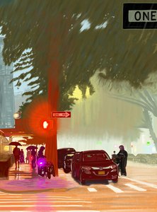 Summer Rainstorm by Evan Sklar