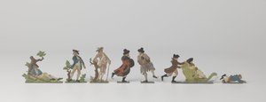 Tin Figures Made by the Moravian Brothers from Zeist by Evangelische Broedergemeente