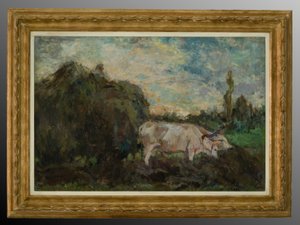 Oxen by Evaristo Cappelli