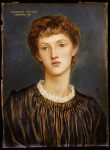 Portrait of Margaret Rawlins, 1883 by Evelyn De Morgan