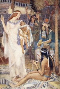 Isis and the baby Prince, illustration from 