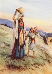 Jesus helping his Mother by Evelyn Stuart Hardy