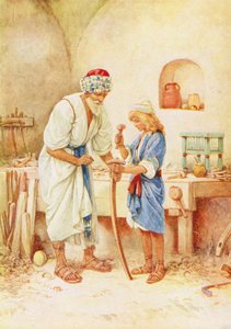 The Boy Jesus in the Carpenter