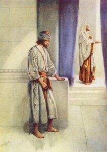 The Pharisee and the Publican by Evelyn Stuart Hardy