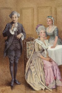 Illustration for A Sentimental Journey by Laurence Sterne