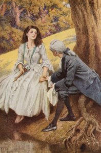 Illustration for A Sentimental Journey by Laurence Sterne