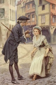 Illustration for A Sentimental Journey by Laurence Sterne