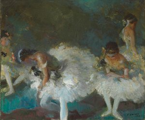 Dancers Backstage
