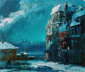 Winter Night, Paris