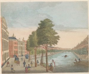 View of the Herengracht, ca. 1810-1813 by Evert Maaskamp