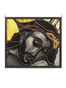 Head of Christ, study for the Eton window, c. 1952 by Evie Hone