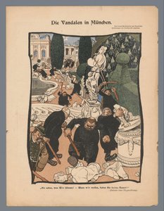 Funny Pages: The Vandals in Munich by Eysler and Co