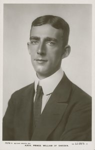 HRH Prince William of Sweden, 1913 by F.A Swaine