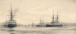 The Channel Squadron at Lamlash: The Sailing Regatta 1901