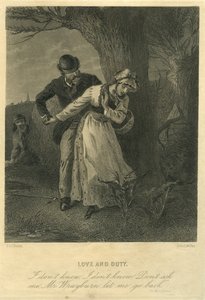 Our Mutual Friend, Love and Duty: Eugene Wrayburn and Lizzie Hexam by F.O.C. and McRae, C. John Darley