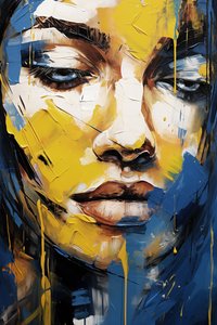 Abstract Female Face