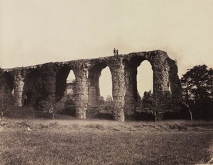 Roman Aqueduct, Beaunant, France by F. Chabrol