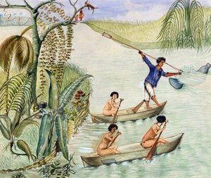 Manati Hunting, Lake Nicaragua