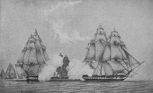 The Escape of the Belvedera, c1813 by F. Edwards