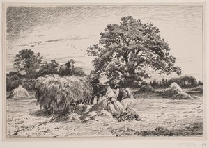 Autumn Landscape by F. Hendriksen