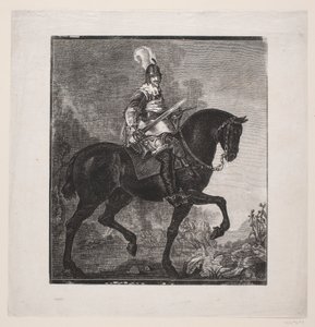Karel van Mander: Christian IV on Horseback