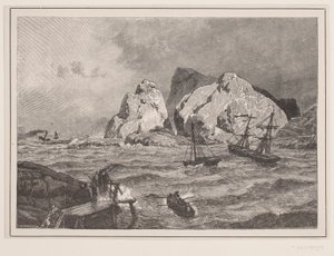 Emergency Harbor on the Norwegian Coast