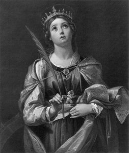 St Catherine by F Knolle