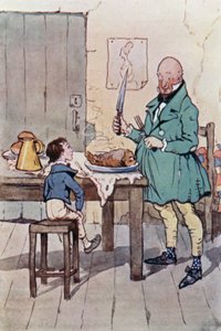Illustration for David Copperfield by F. M. B. Blaikie