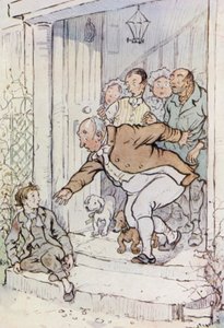 Illustration for Oliver Twist by F. M. B. Blaikie