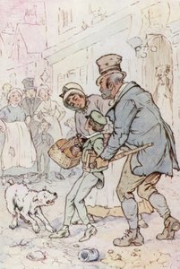 Illustration for Oliver Twist by F. M. B. Blaikie
