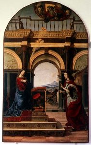 Annunciation by F. and Scacceri A. Bianchi Ferrari