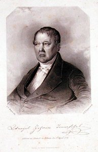 Portrait of Wenzel Johann Tomaschek (1774-1850) engraved by Albert Henry Payne (1812-1902) by F. T. (after) Mayer
