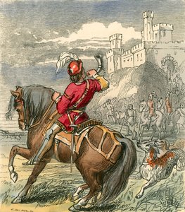 Earl Douglas Advancing with His Men