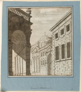 Stage Design: City with a Loggia by Fabrizio Galliari