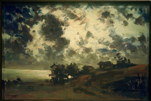 Moonlight, Study by Fanny Churberg