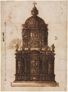 Design for a Ciborium, 1600s