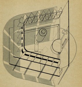 U-Theatre. From The Stage at the Bauhaus, 1925 by Farkas Molnar