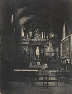Church Interior, c. 1855