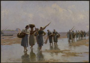Women on the Beach, 1897
