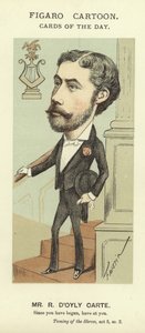 Caricature of Richard D