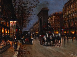 Le Boulevard St. Denis, Paris
