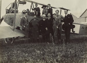 Airplane and People