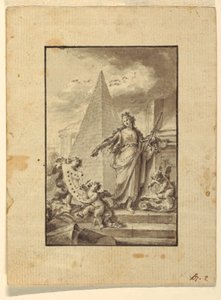 Design for an Illustration: "Architecture", 1760-89
