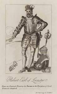 Robert Dudley by Federico (after) Zuccari or Zuccaro
