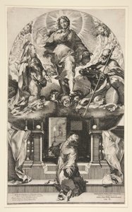 The Vision of St. Francis (Il Perdono di San Francesco) by Federico Barocci