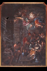 The Death of St. Roch in a Prison Cell in Arona