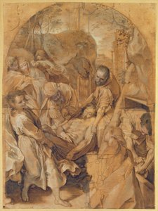 The Entombment by Federico Fiori Barocci or Baroccio
