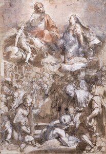 The Madonna del Popolo by Federico Fiori Barocci or Baroccio