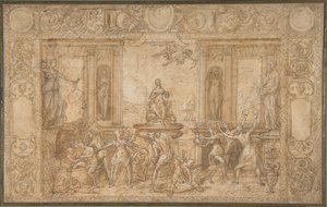 Study for The Allegory of Spring by Federico Zuccaro