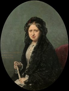 María Encarnación Cueto de Saavedra, Duchess of Rivas by Federico de Madrazo y Kuntz